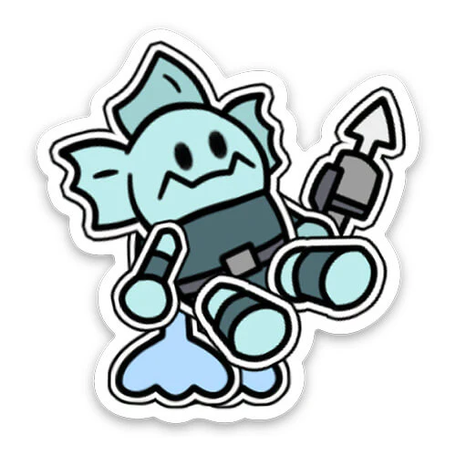 Gill Grunt (Sticker)