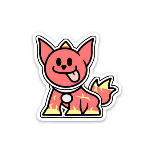 Hot Dog (Sticker)